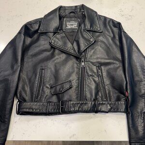Levi's womens The Classic Faux Leather Moto Jacket